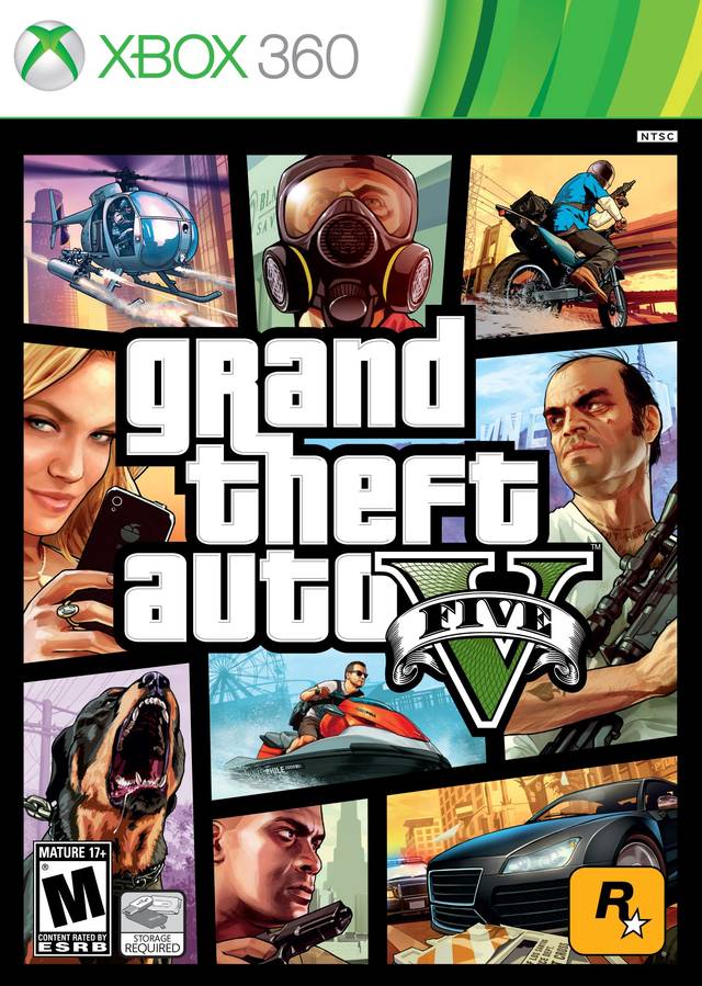 Grand Theft Auto V Bundle [Game + Strategy Guide] (Xbox 360) (ONLINE ORDER ONLY)