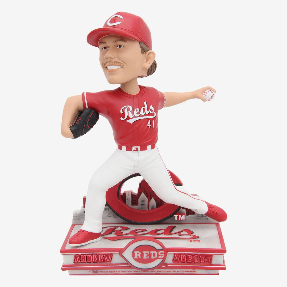 Andrew Abbott Cincinnati Reds Gamebreaker MLB Bobblehead (ONLINE ORDER ONLY)