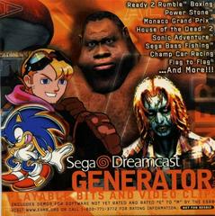 Generator Vol. 1 - Sega Dreamcast (ONLINE ORDER ONLY)