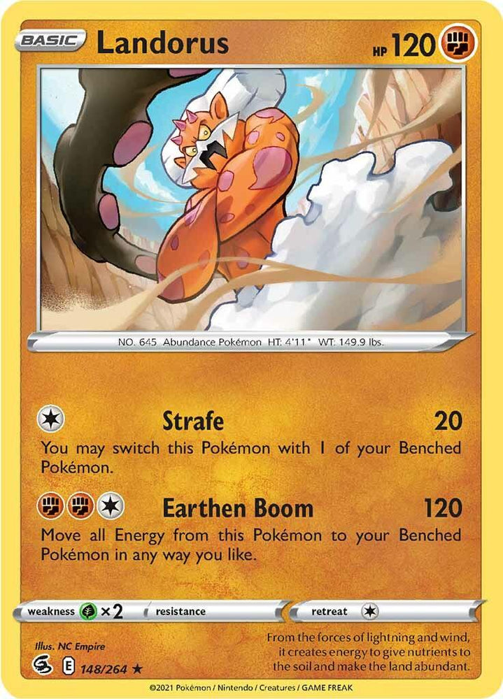 Landorus (148/264) [Sword & Shield: Fusion Strike] (Online Only)