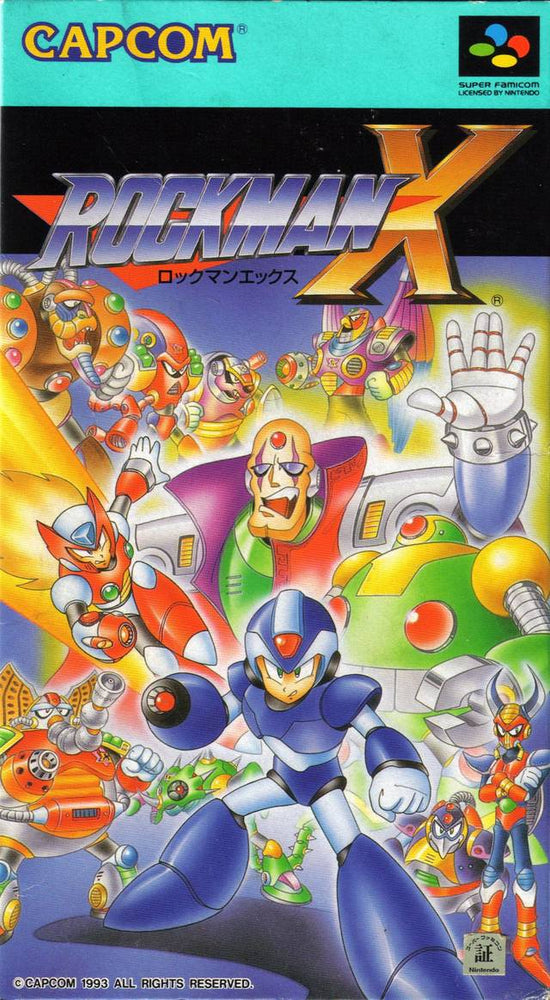 Rockman X (Mega Man X) [Japan Import] (Super Famicom) (ONLINE ORDER ONLY)