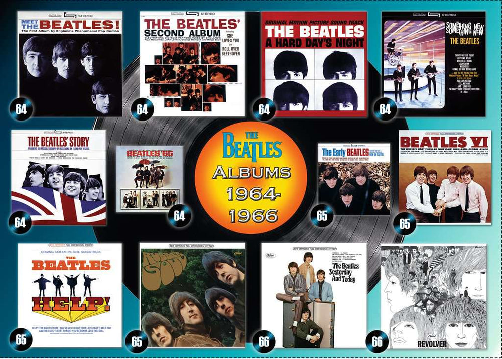 Puzzle: The Beatles - Albums 1964-1966