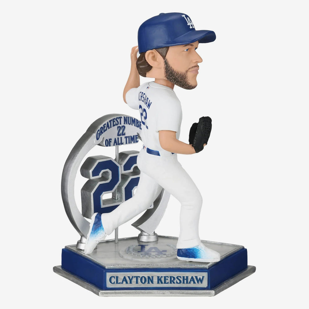 Clayton Kershaw Los Angeles Dodgers Jersey Greats #22 Bobblehead (ONLINE ORDER ONLY)