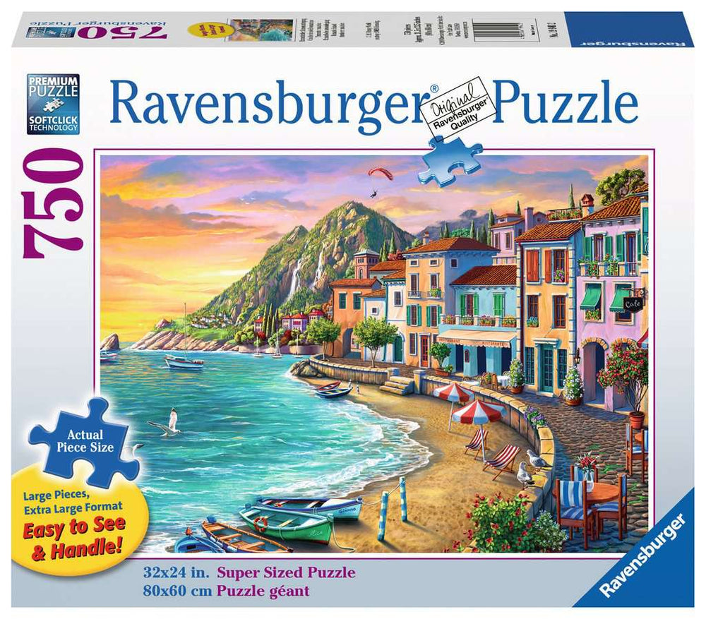 Puzzle: Large Format - Romantic Sunset