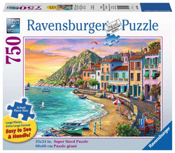 Puzzle: Large Format - Romantic Sunset