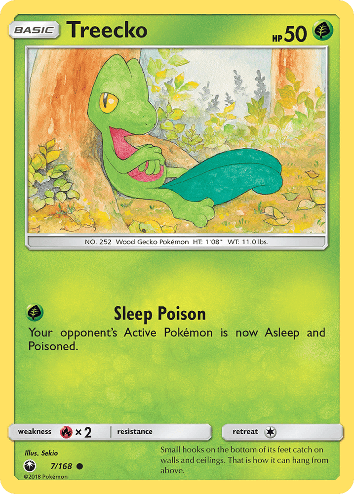 Treecko (7/168) [Sun & Moon: Celestial Storm] (Online Only)