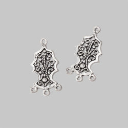 19x12mm Tree Of Life Filigree 3 Ring Charm Set of 2 pieces (ONLINE ORDER ONLY)