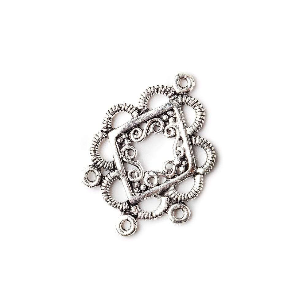 19x13mm Sterling Silver Scroll - Spacer Chandelier Set of 2 (ONLINE ORDER ONLY)