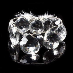18x18-23x23mm Crystal Quartz faceted heart beads 7 inch 9 pieces (ONLINE ORDER ONLY)