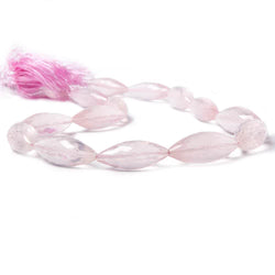 19x9-30x12mm Rose Quartz faceted marquise beads 16 inch 16 pieces (ONLINE ORDER ONLY)