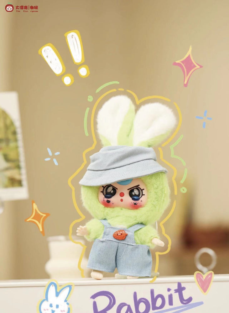 Baby Three - Macaron Rabbit Stuffed Blind Box (1 Blind Box)