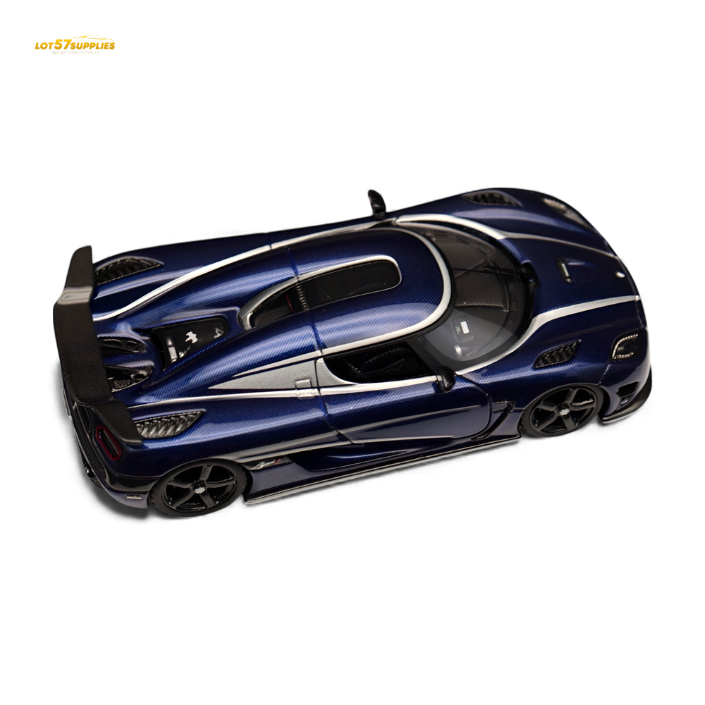 (Pre-Order) VMB Koenigsegg Agera R - Blue Carbon 1:64 (ONLINE ORDER ONLY)