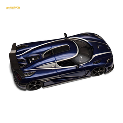 (Pre-Order) VMB Koenigsegg Agera R - Blue Carbon 1:64 (ONLINE ORDER ONLY)