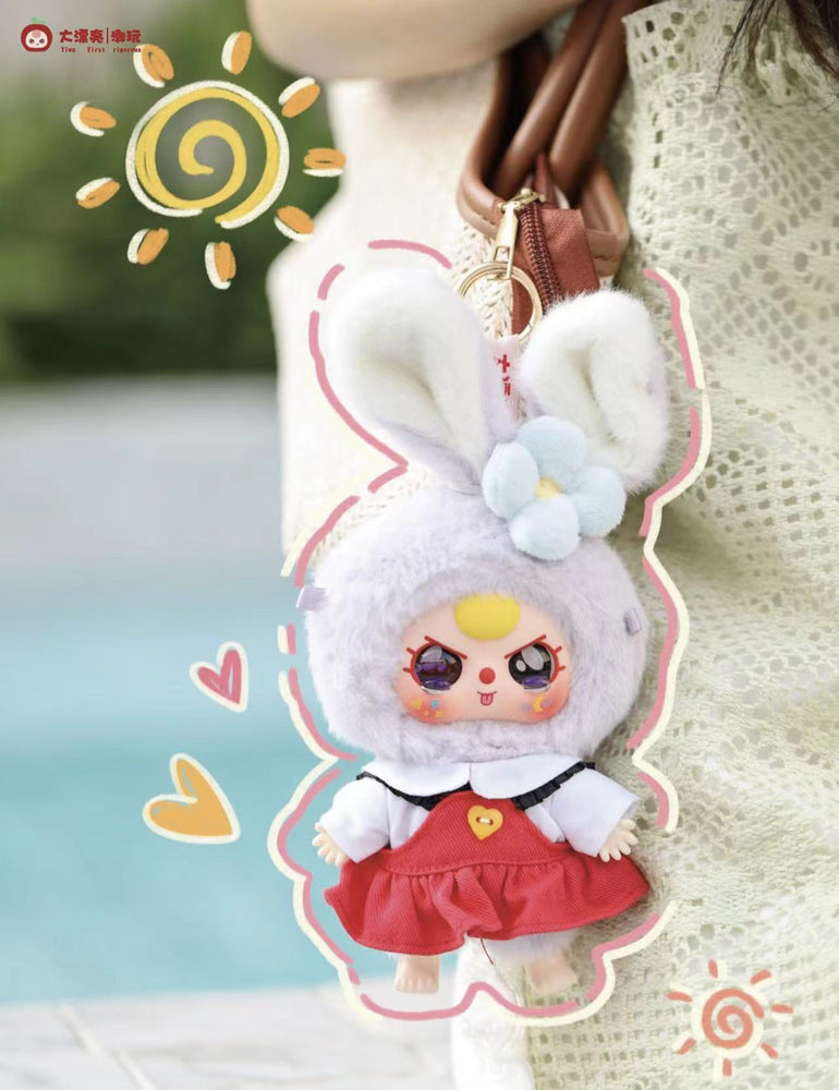 Baby Three - Macaron Rabbit Stuffed Blind Box (1 Blind Box)