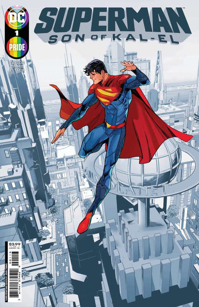 Superman Son Of Kal-El #1 3rd Print John Timms Variant (11/23/2021) Dc (ONLINE ORDER ONLY)