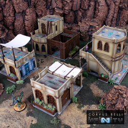 Alcazaba Shamal Street Bundle — Bare MDF