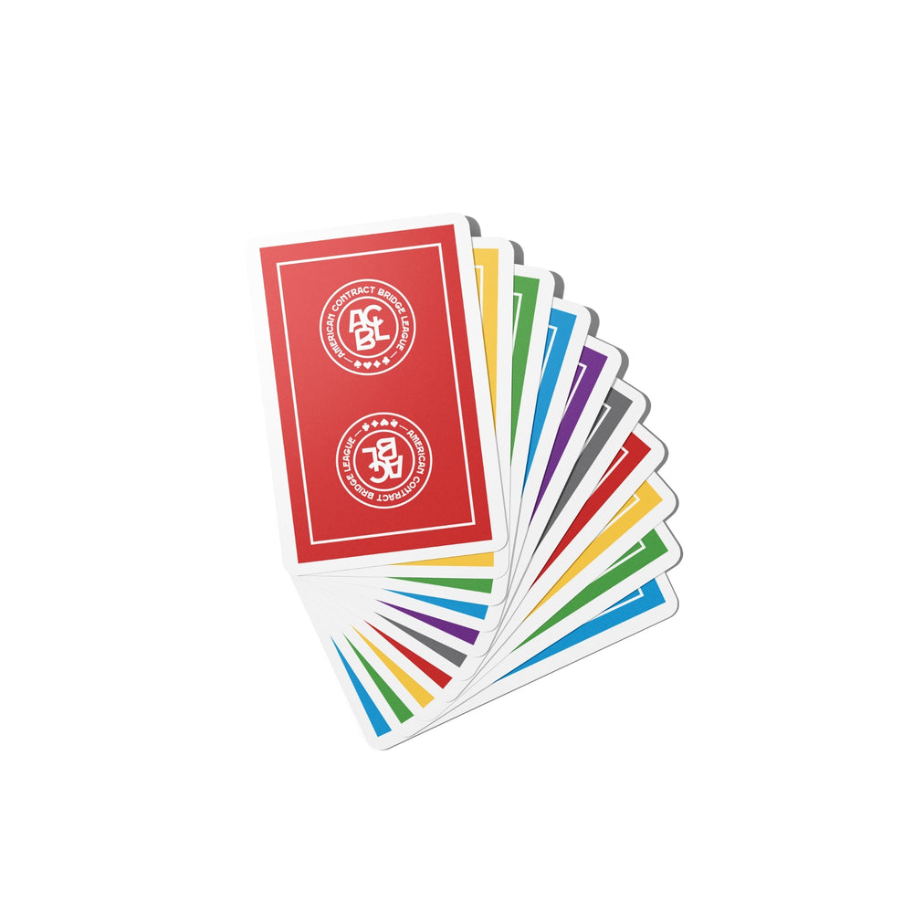 Regular Index 6 Boxed Double Decks - Traditional Coated ACBL Bridge Playing Cards