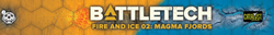 BattleTech: Battle Mat - Fire and Ice 02 - Magma Fjords