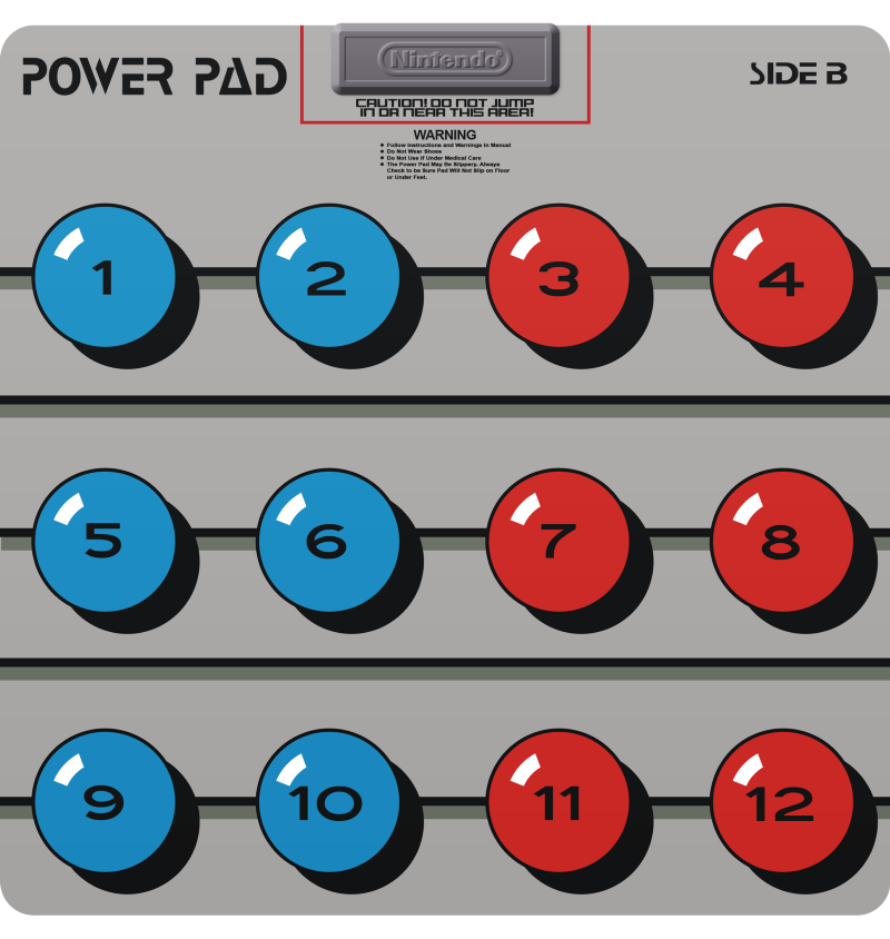 Super Team Games With Power Pad (Nintendo NES) (Online Only)