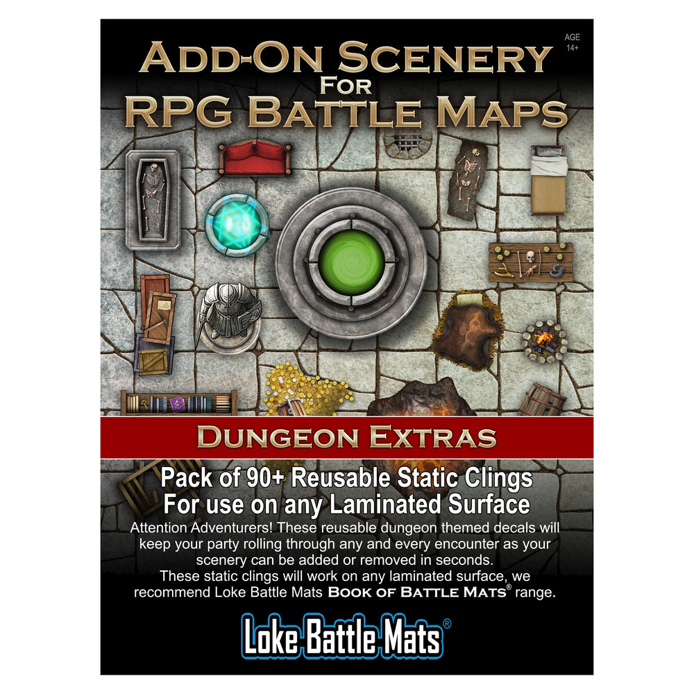 Battle Mats: Add On Scenery - Dungeon Extras