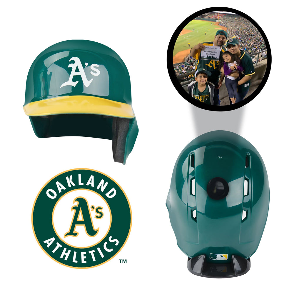 Oakland Athletics MLB Collectible Mini Batting Helmet (Online Order Only) (ONLINE ORDER ONLY)