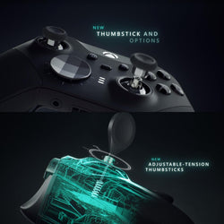 BLUE NEBULA XBOX ELITE SERIES 2 CUSTOM MODDED CONTROLLER (Online Order Only)