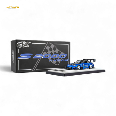 MicroTurbo Honda S2000 ENEOS #00 TOP FUEL - Candy Blue 1:64