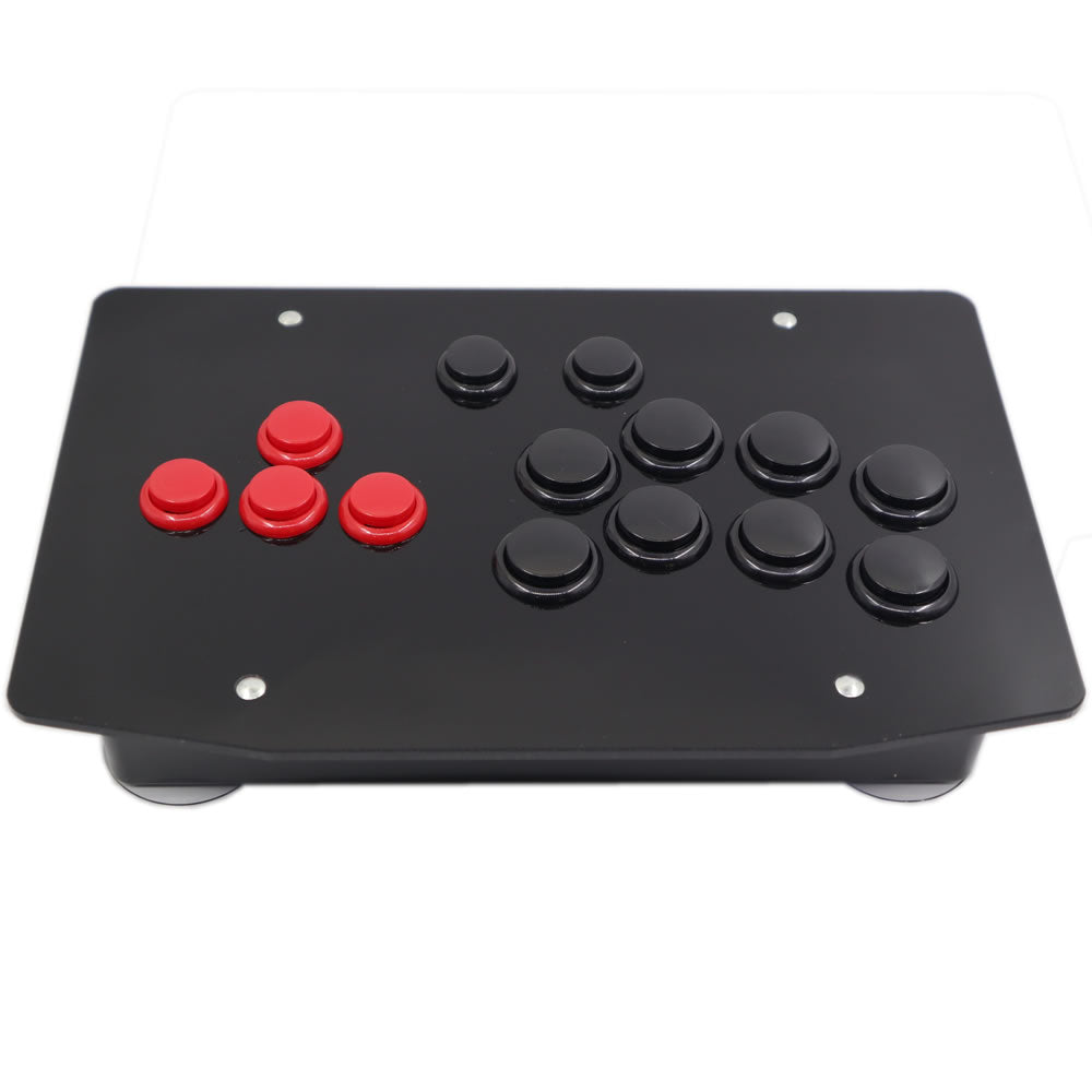 RAC-J500BB All Buttons Arcade Fight Stick Controller Leverless-Style Joystick PC USB (Online Only)
