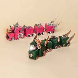 DIY Timber Train Kit – Build a Wooden Train with LED Light, Fun Accessories, Home and Office Décor (ONLINE ORDER ONLY)