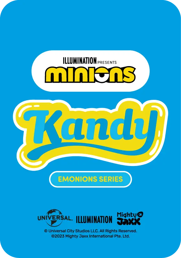 Kandy Minions Emonions Series Blind Box - Mighty Jaxx Designer Toy Collectible