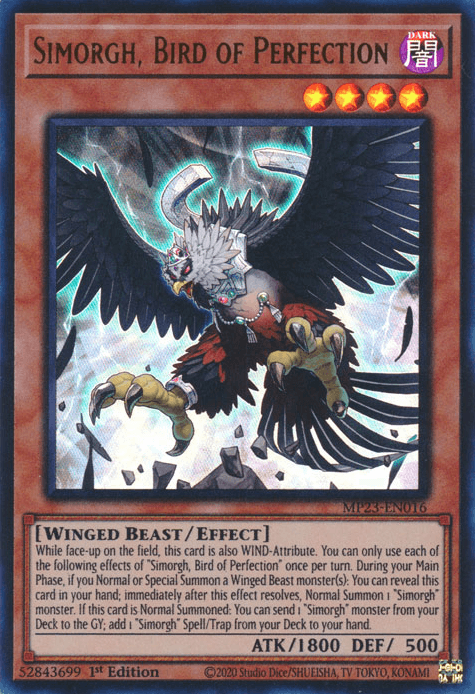 Simorgh, Bird of Perfection [MP23-EN016] Ultra Rare (ONLINE ORDER ONLY)
