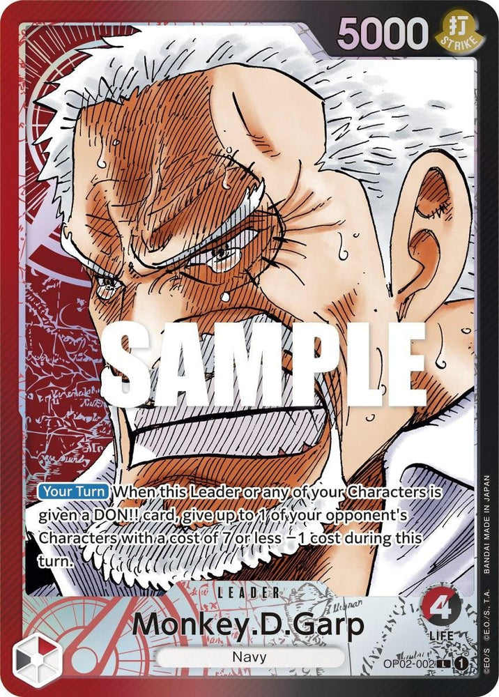 Monkey.D.Garp (Alternate Art) [Paramount War] (ONLINE ORDER ONLY)