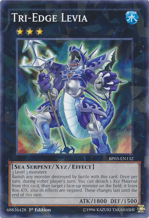 Tri-Edge Levia [BP03-EN132] Shatterfoil Rare (ONLINE ORDER ONLY)