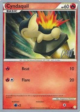 Cyndaquil (61/123) (Reshiphlosion - Christopher Kan) [World Championships 2011] (Online Only)
