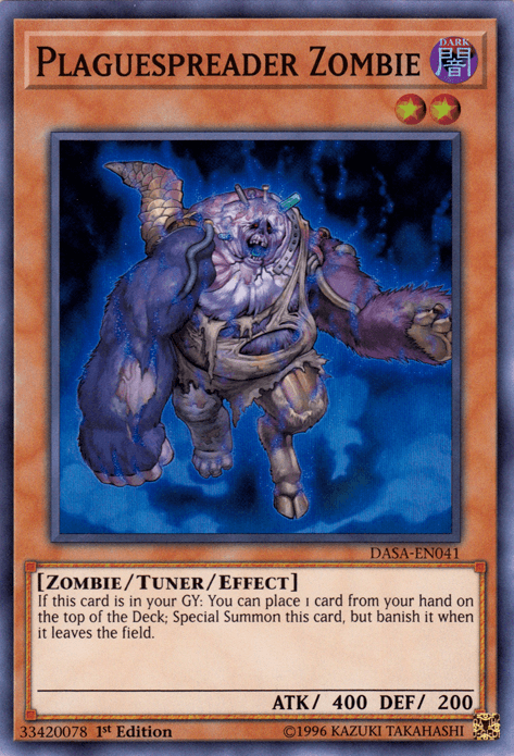Plaguespreader Zombie [DASA-EN041] Super Rare (ONLINE ORDER ONLY)