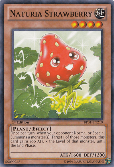 Naturia Strawberry [BP01-EN210] Common (ONLINE ORDER ONLY)