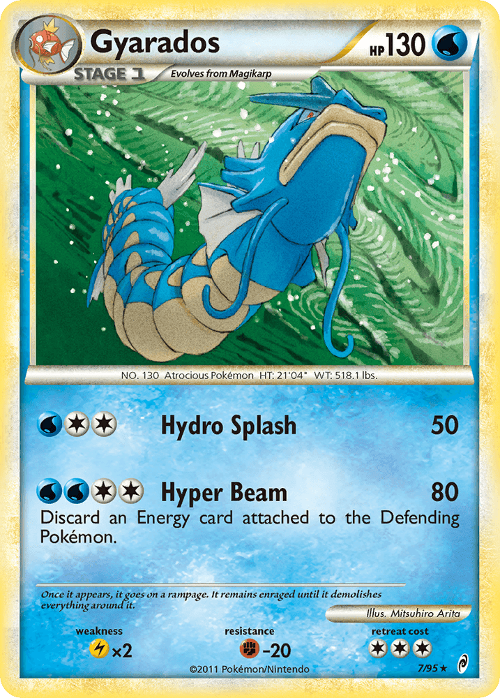 Gyarados (7/95) [HeartGold & SoulSilver: Call of Legends] (Online Only)