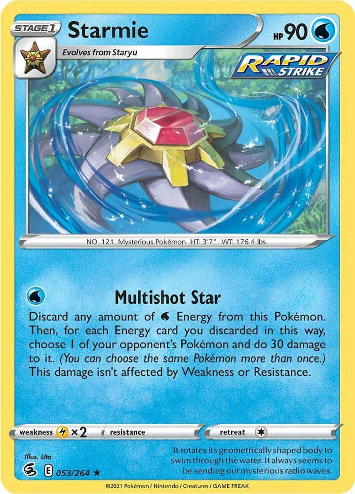 Starmie (053/264) [Sword & Shield: Fusion Strike] (Online Only)