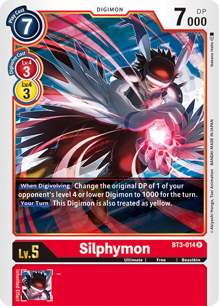 Silphymon [BT3-014] [Release Special Booster Ver.1.5] (ONLINE ORDER ONLY)
