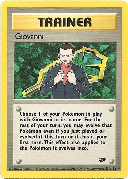Giovanni (104/132) [Gym Challenge Unlimited] (Online Only)
