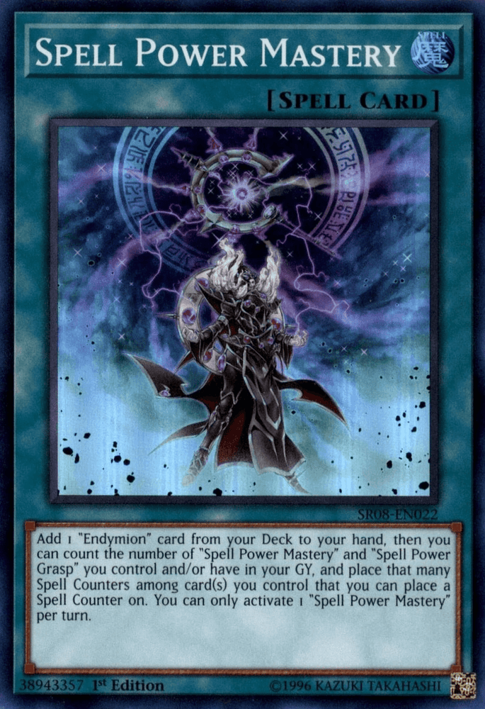 Spell Power Mastery [SR08-EN022] Super Rare (ONLINE ORDER ONLY)