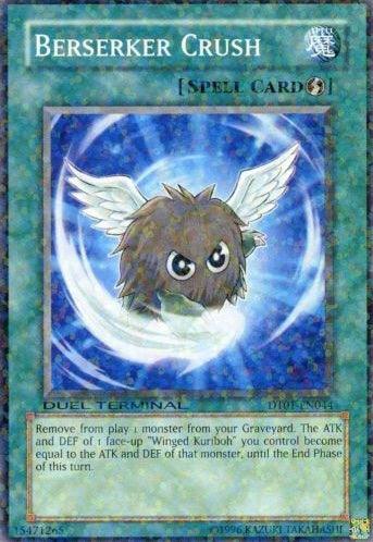 Berserker Crush [DT01-EN044] Super Rare (ONLINE ORDER ONLY)