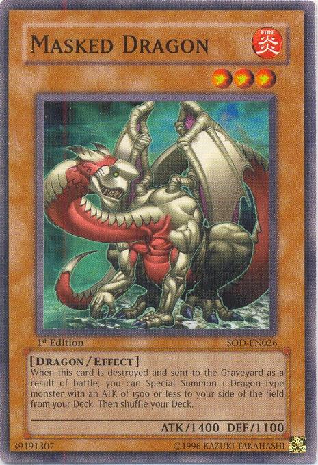 Masked Dragon [SOD-EN026] Common (ONLINE ORDER ONLY)