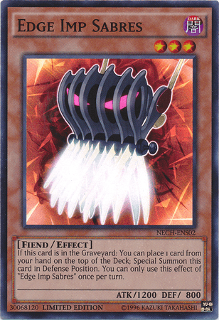 Edge Imp Sabres (SE) [NECH-ENS02] Super Rare (ONLINE ORDER ONLY)