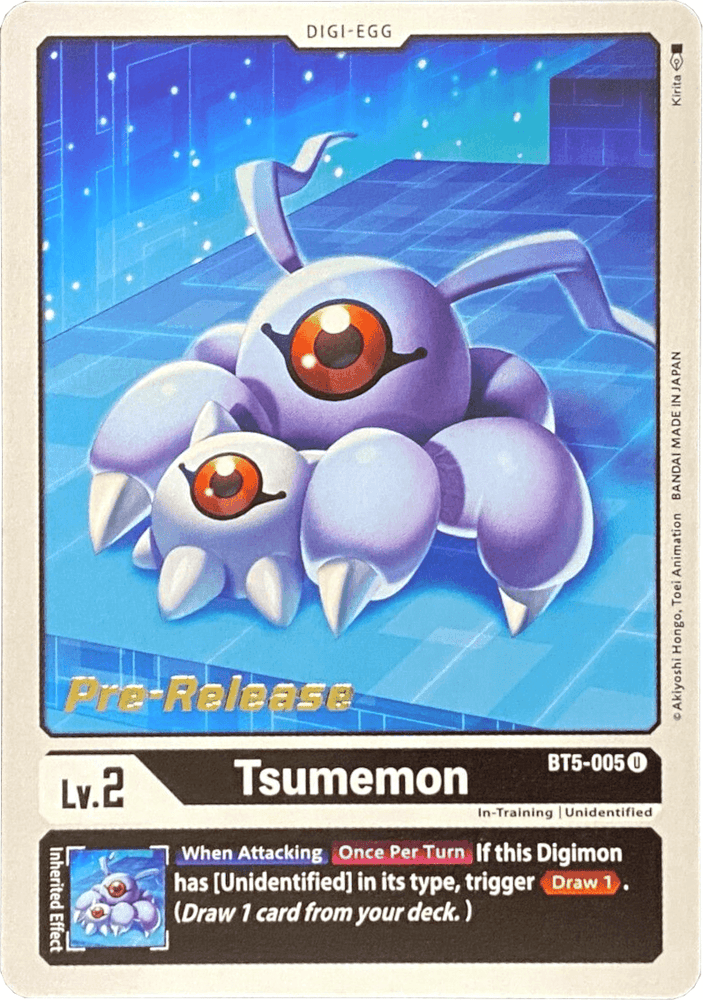 Tsumemon [BT5-005] [Battle of Omni Pre-Release Promos] (ONLINE ORDER ONLY)