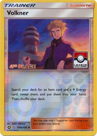 Volkner (135a/156) (League Challenge 4th Place) [Sun & Moon: Ultra Prism] (Online Only)