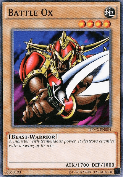 Battle Ox [DEM2-EN004] Common (ONLINE ORDER ONLY)