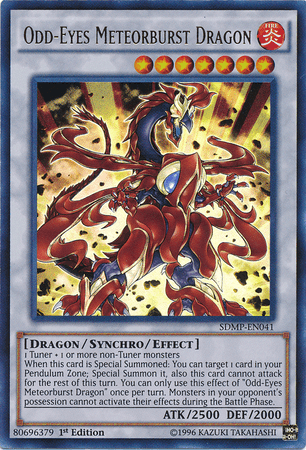 Odd-Eyes Meteorburst Dragon [SDMP-EN041] Ultra Rare (ONLINE ORDER ONLY)