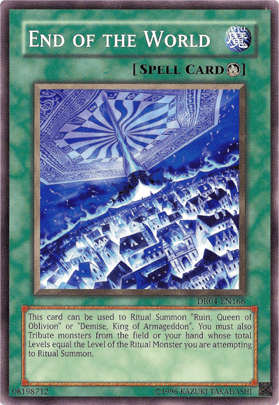 End of the World [DR04-EN166] Common (ONLINE ORDER ONLY)