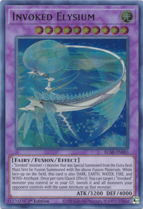 Invoked Elysium [BLAR-EN083] Ultra Rare (ONLINE ORDER ONLY)